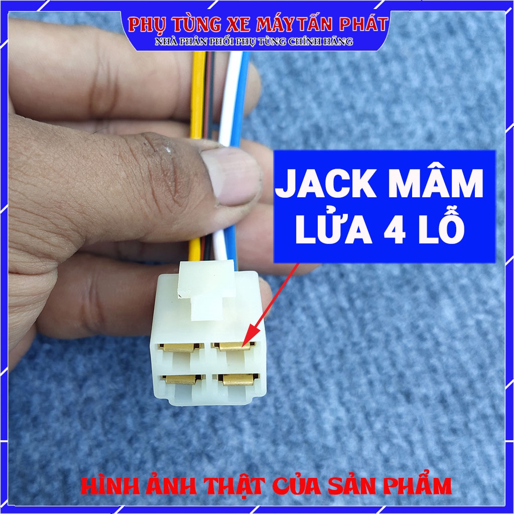 Giắc cắm IC-SẠC-Ổ Khoá-Rờ Le Đề Xe Máy Honda Dream Wave