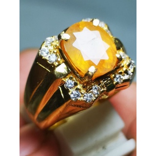 Nhẫn YELLOW SAPPHIRE SRILANKA HIGH QUALITY