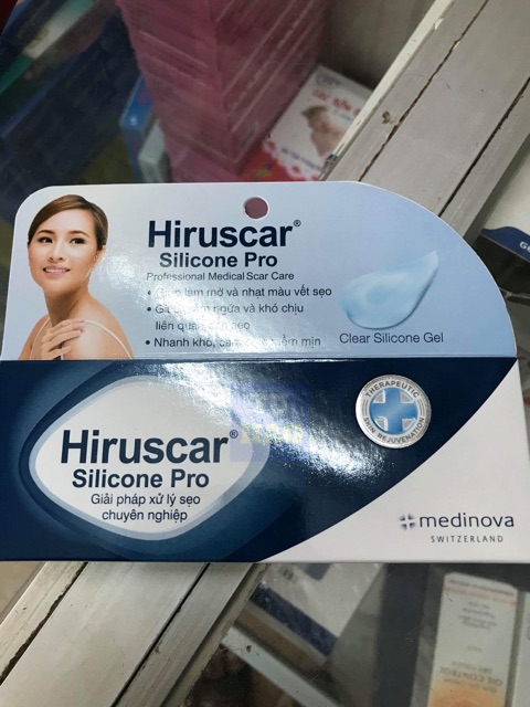 Gel mờ sẹo lồi sẹo phì đại sẹo mổ Hiruscar Silicon Pro Silicone Pro | BigBuy360 - bigbuy360.vn