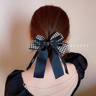 Dây Buộc Tóc Thắt Nơ Ruy Băng Đơn Giản Thời Trang Kiểu Pháp Cổ Điển Mới