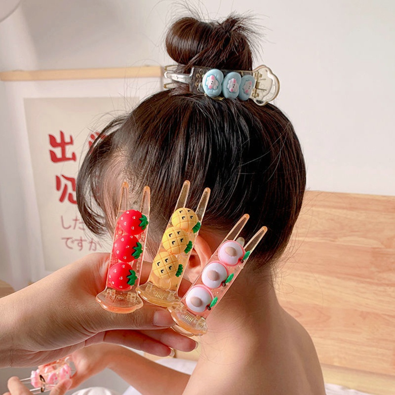 Kẹp Tóc Đính Nơ Hoa Dễ Thương Cho Bé Gái timetunnel