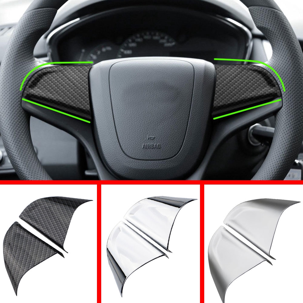 Miếng dán trang trí vô lăng chuyên dụng cho xe Chevrolet Trax Cruze 2013 2014 2015 2016