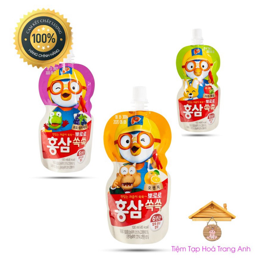 Nước hoa quả Pando pororo cho bé TRANG001