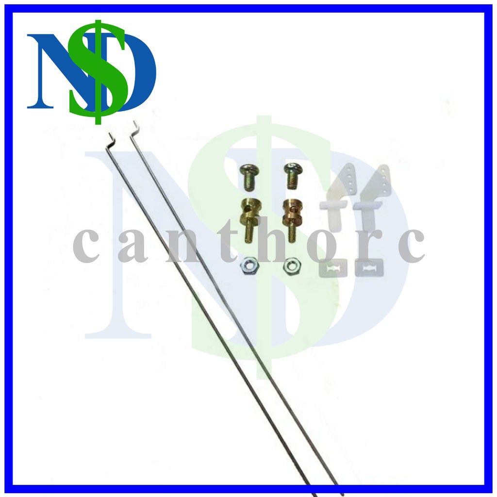 Combo Horn, Ốc siết link, thép link cho f22, su37, cánh bằng, cano RC máy bay điều khiển từ xa