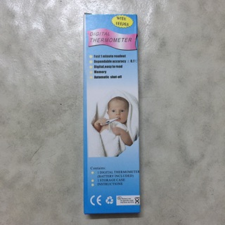 Nhiệt kế báo sốt cho bé