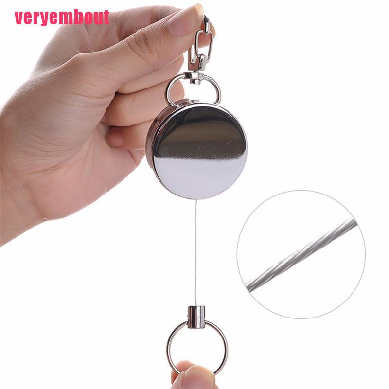 Móc Khóa Dây Thép Co Giãn Chống Thất Lạc Tiện Dụng