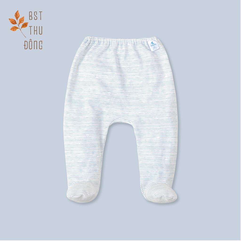 Quần Liền Vớ Sơ Sinh Thu Đông MIOMIO - Cho Bé Trai, Bé Gái , Vải Interlock Cotton.