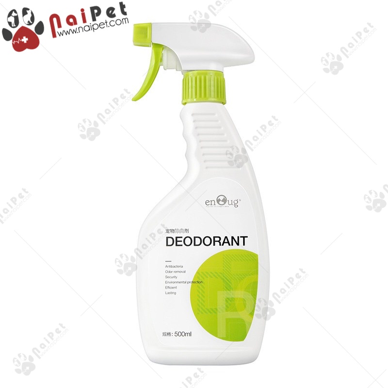 Xịt Khử Mùi Hôi Cơ Thể Sát Khuẩn Chuồng Trại Cho Thú Cưng SOS Enoug Deodorant 500ml