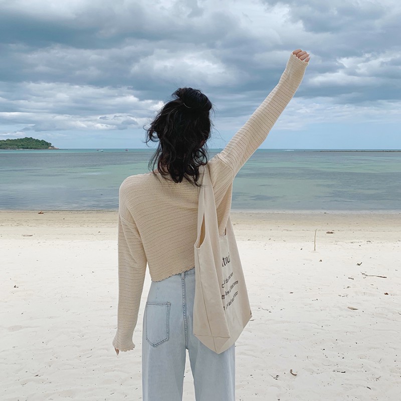 Áo Khoác Cardigan Dệt Kim Tay Dài Thời Trang Cho Nữ | BigBuy360 - bigbuy360.vn