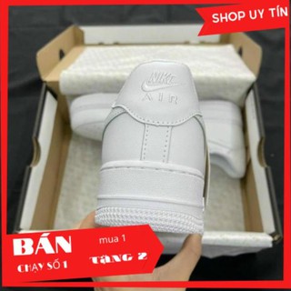 29(FREESHIP + ẢNH THẬT 1.1) Giày AF1 Force full trắng