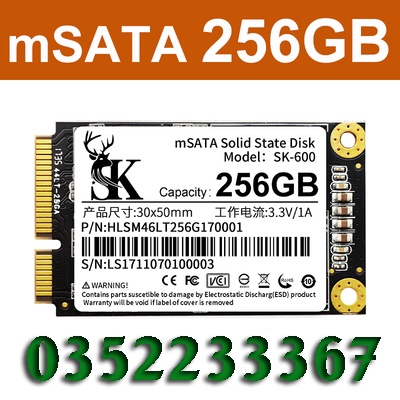 Ổ cứng SSD mSata SK 32G 64G 128G 256GB Bảo hành 36 tháng chính hãng