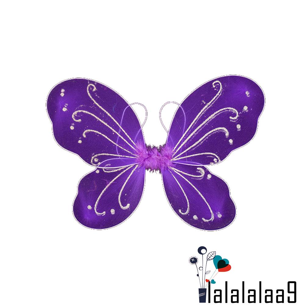 Set Cánh Bướm Và Chân Váy Xòe Hóa Trang Cho Bé Gái