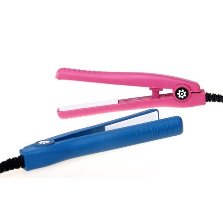 Máy uốn duỗi tóc 2in1 (Hồng)