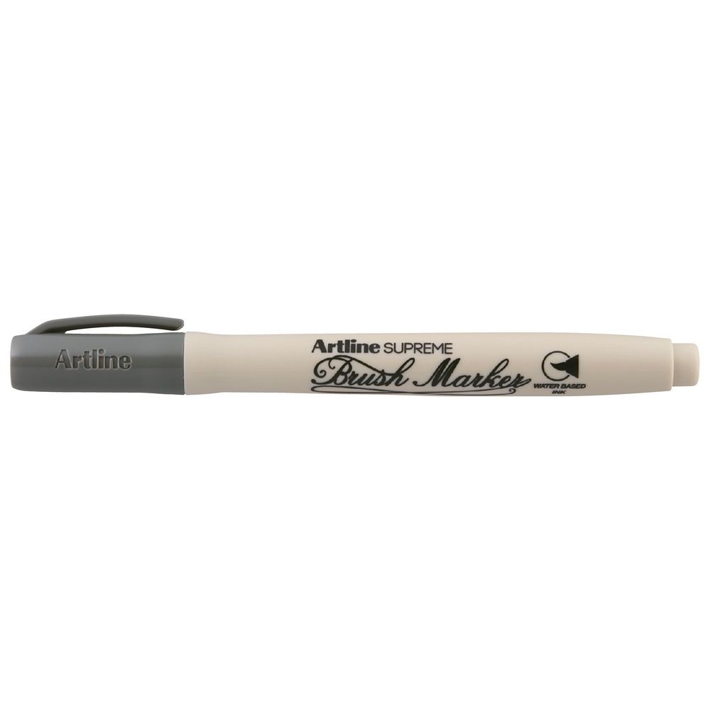 Artline Supreme Brush Bút Lông Kim - Màu Xám VEPF-FGRE