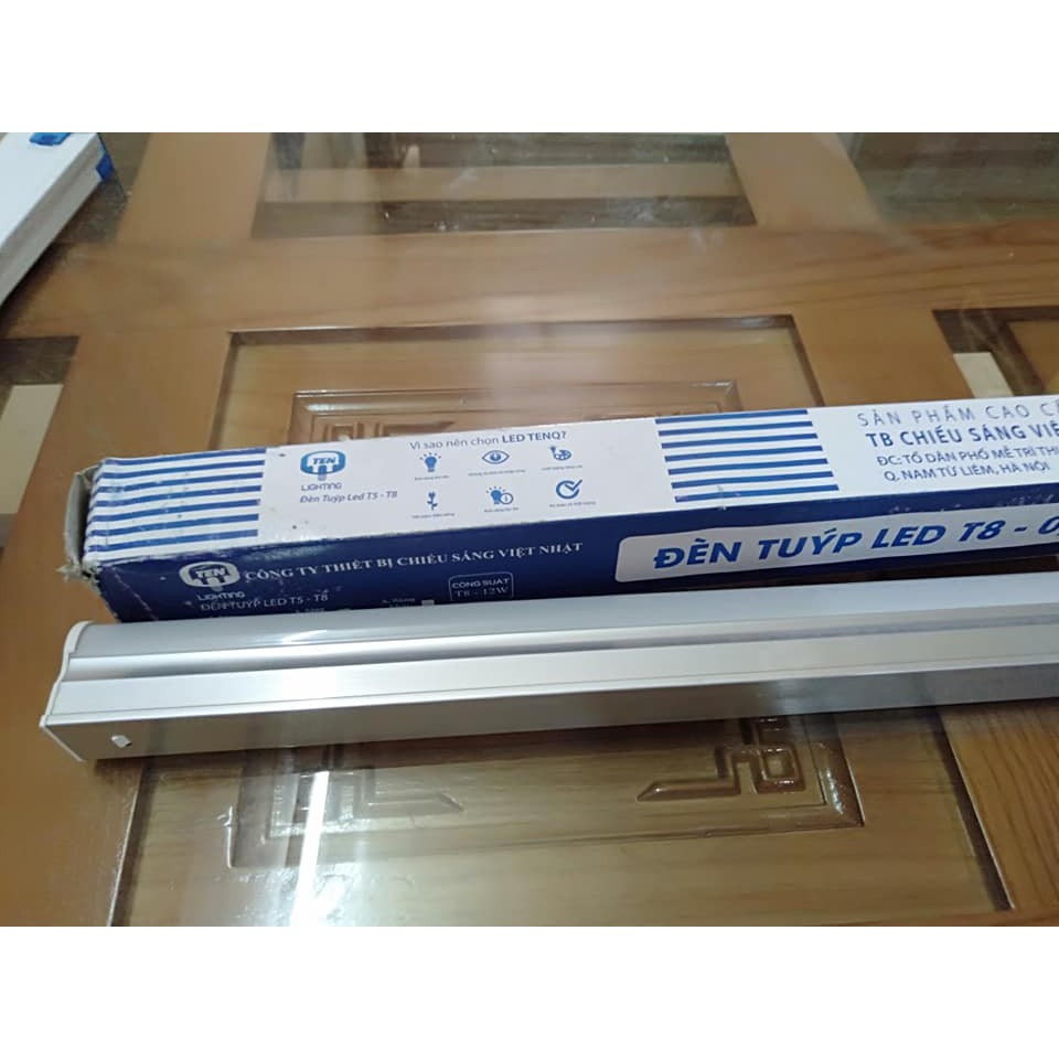 Đèn tuýp led T8 nhôm nhựa bóng rời