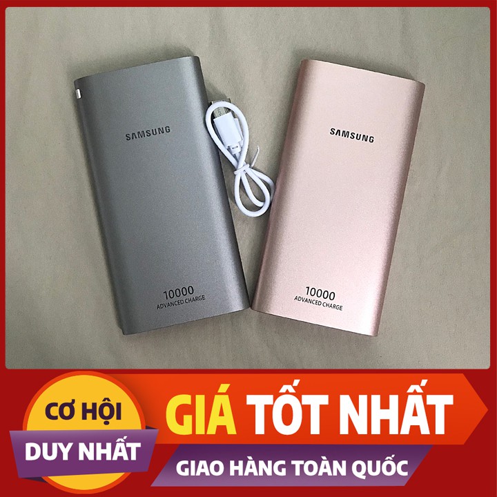 Pin sạc dự phòng Samsung 10000mAh 2 cổng sạc USB - Bảo hành 06 tháng