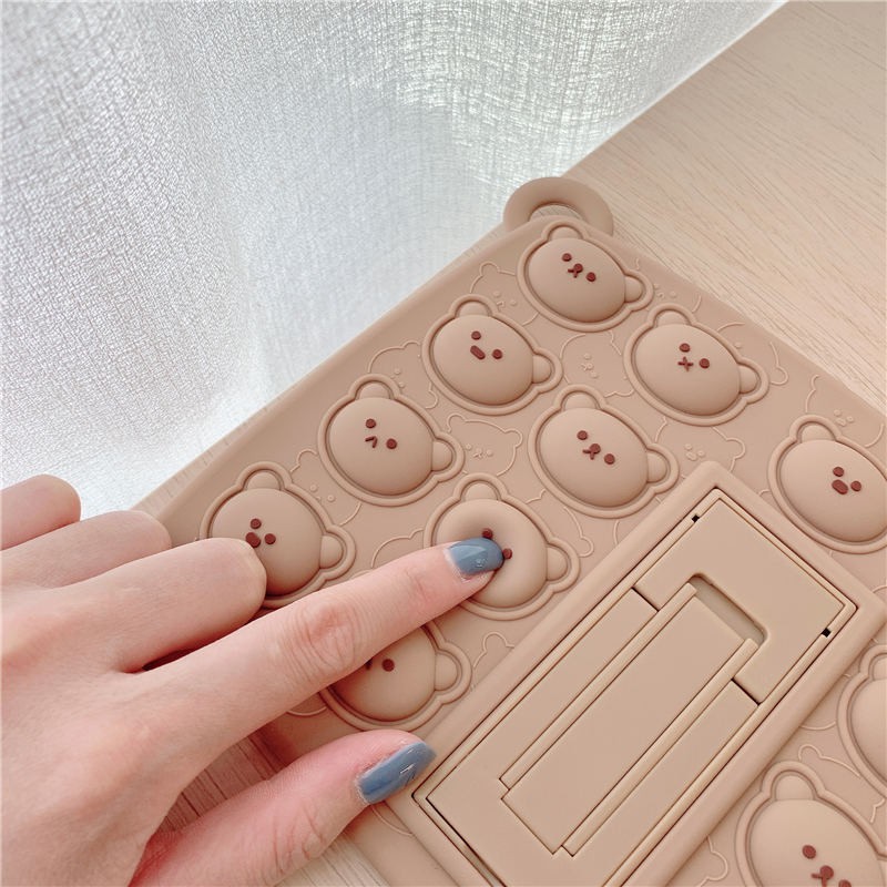 Ốp máy tính bảng silicon mềm hình hoạt hình cho SAMSUNG GALAXY TAB A 10.1 2019 SM-T510 T515