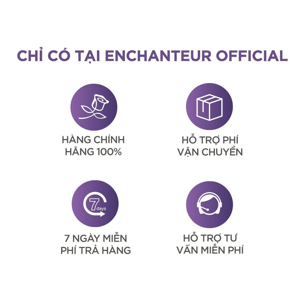 Sữa tắm dưỡng da Enchanteur Naturelle hương hoa Lavender/ Iris 510gr/Chai