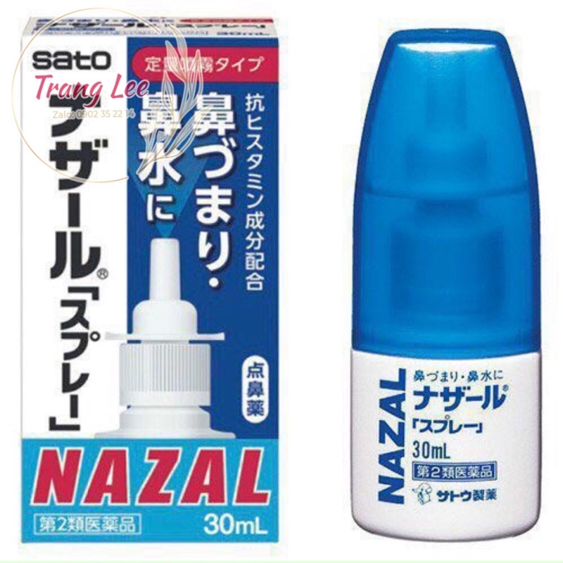 Bình xịt mũi Nazal Nhật Bản 30ml thumbnail