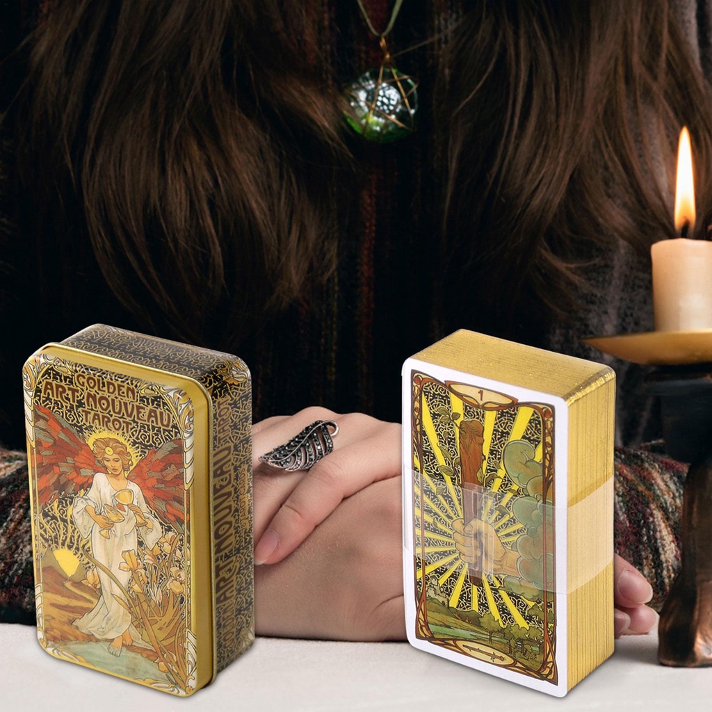 Bộ Bài Tarot 78 Lá Kèm Sách Hướng Dẫn Cho Người Mới Bắt Đầu