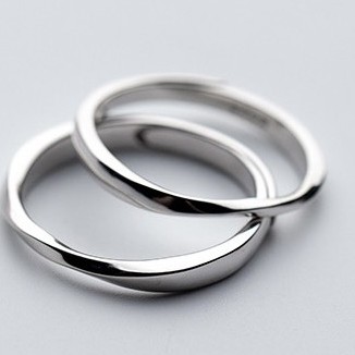 [Freesize] Nhẫn Đôi Nam/ Nữ Bạc 925 Cao Cấp ERASHOP 000718 - Thiết Kế Đơn Giản (mẫu 1), Sang Trọng Siêu Rẻ Đẹp