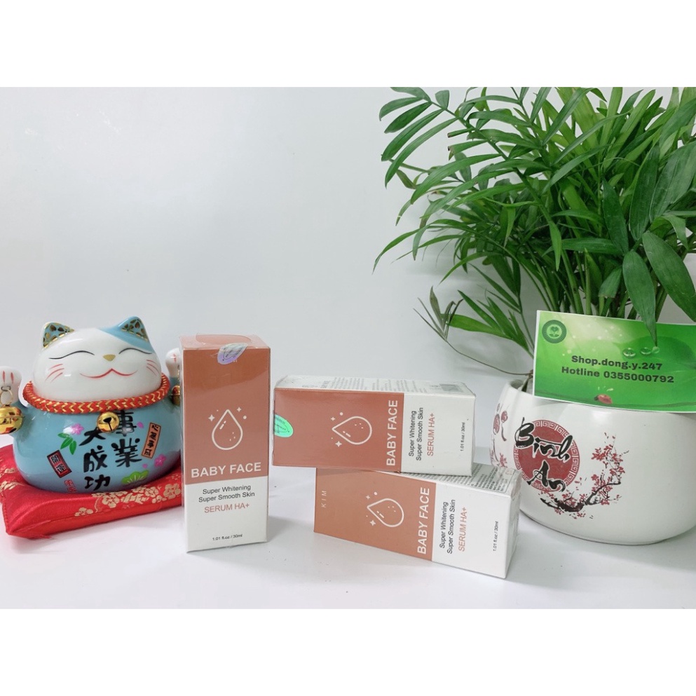 ✅ SERUM KIM BABY FACE HA+   [CHÍNH HÃNG] TINH CHẤT TRUYỀN TRẮNG KIM BABY FACE HA
