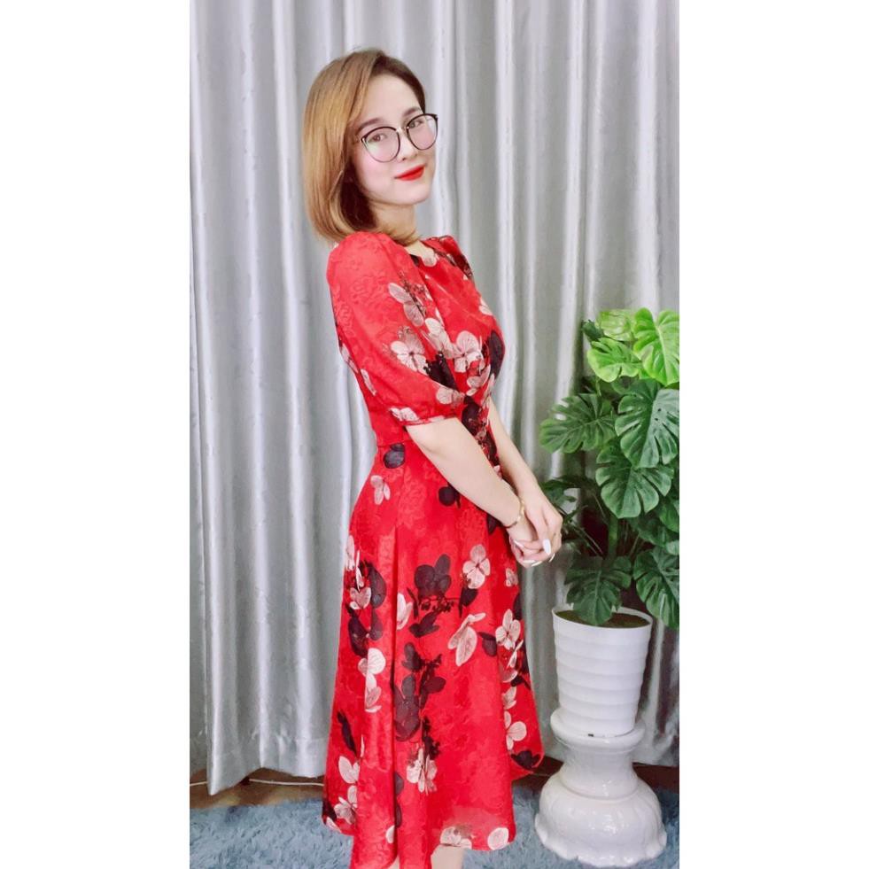 Váy tơ đi biển mềm mát, thanh lich công sở lụa có size to, bigsize | BigBuy360 - bigbuy360.vn