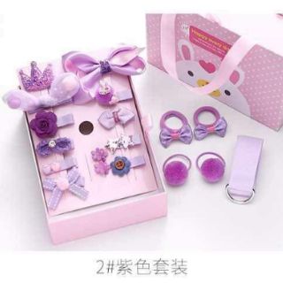 Hộp cột tóc 18 món