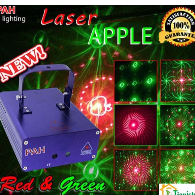 Đèn Trang Trí Laser Light Mini Cảm Biến Chớp Theo Nhạc