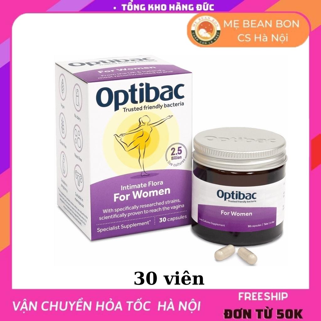 Men vi sinh Optibac tím Probiotics For Women Anh quốc (30v + 90v) cho phụ nữ phòng ngừa và làm dịu viêm nhiễm vùng kín