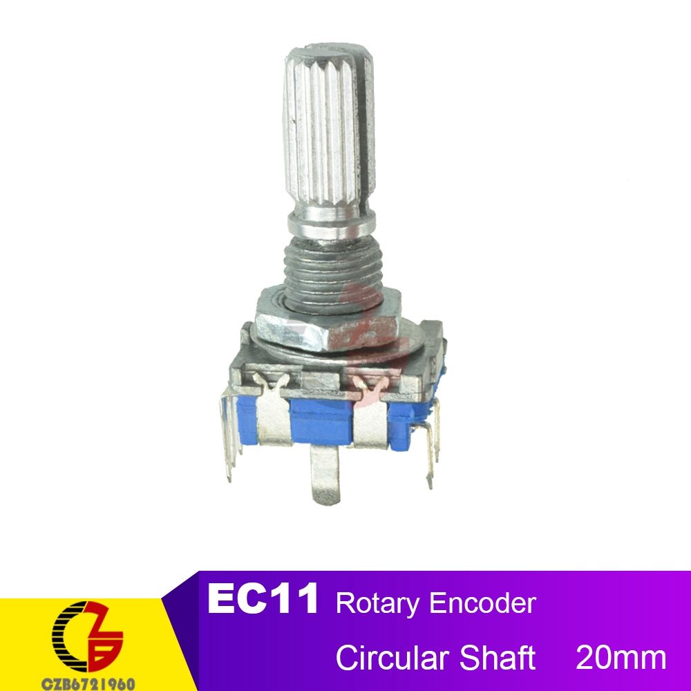 Set 2 núm công tắc mã hóa dạng xoay EC11 15mm 20mm chiết áp âm thanh kỹ thuật số chất lượng cao