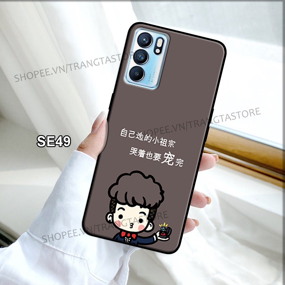 Ốp lưng Oppo Reno 6 5G/ Reno6 5G - Reno 6z 5G/ Reno6 Z 5G - Reno6 Pro 5G in hình dễ thương -  đáng yêu  - siêu hot