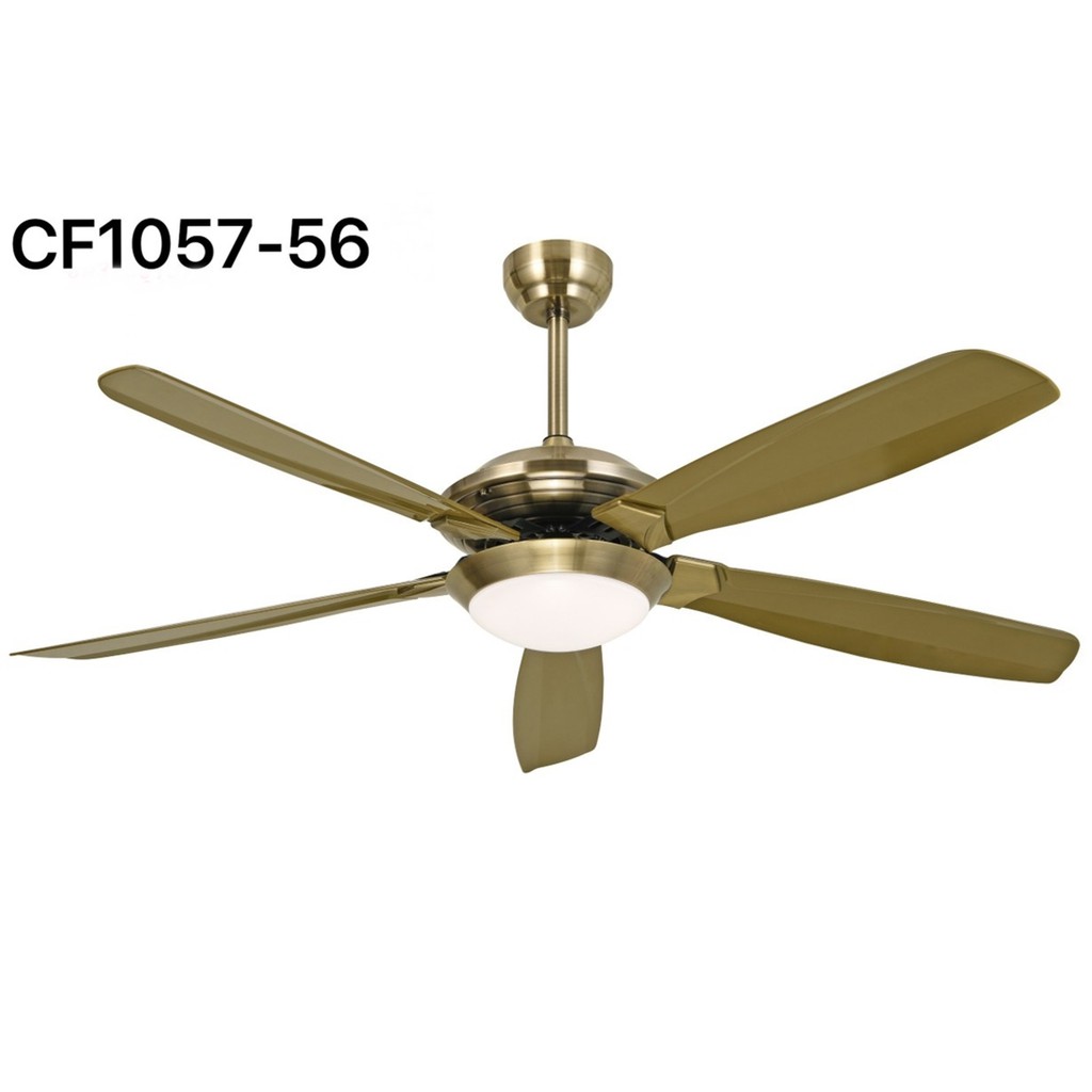 Quạt trần đèn 5 cánh có điều khiển từ xa Đèn led 3 chế độ bảo hành 2 năm