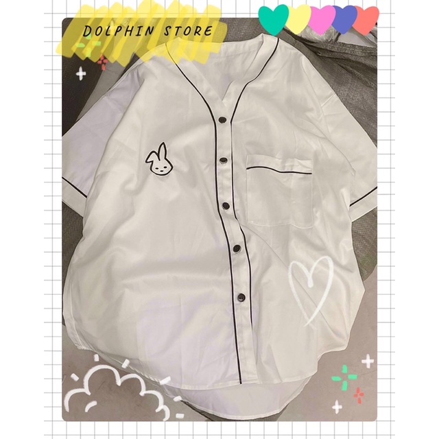 BIGSIZE Áo bóng chày bigsize - Sơ mi unisex bigsize