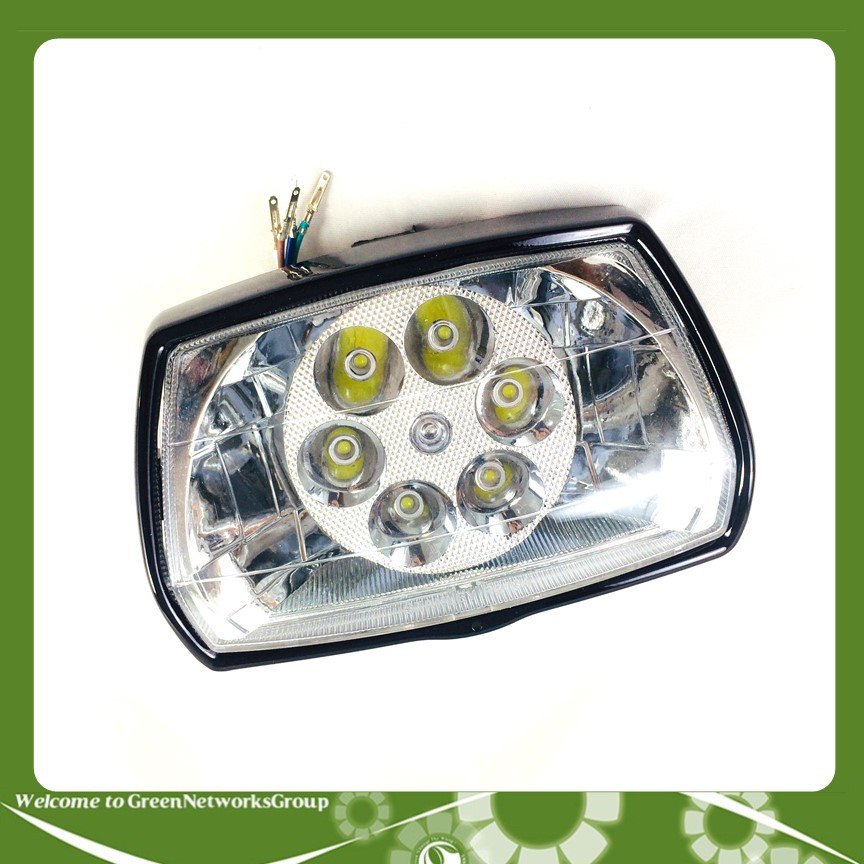 Đầu đèn pha led dành cho xe Dream bằng kiểu led tròn