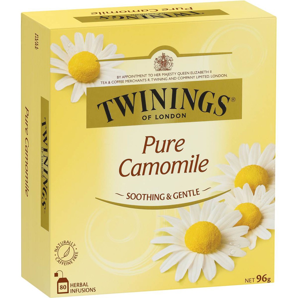 Trà Túi Lọc TWININGS OF LONDON (Trà Hoa cúc, Chanh & Gừng, Bạc Hà, Trà xanh, English Breakfast, Earl Grey)