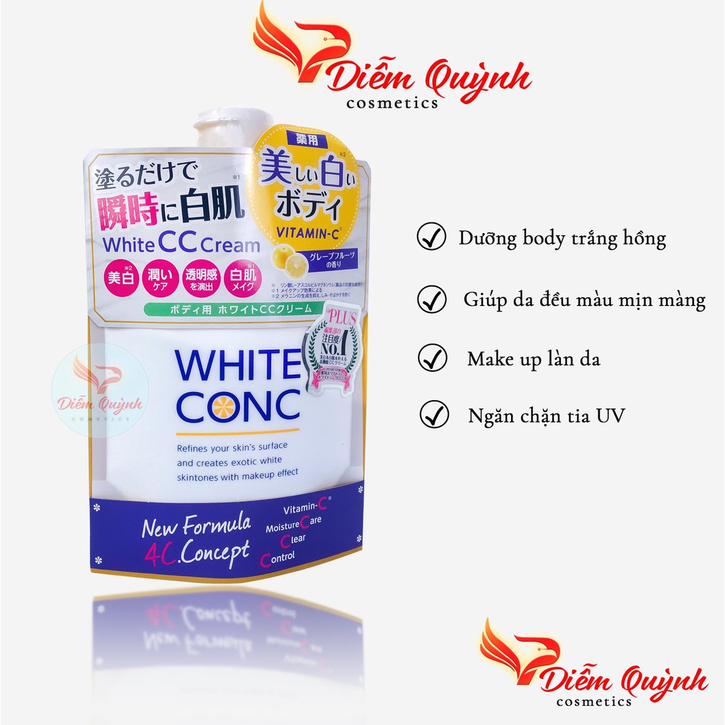 Sữa dưỡng thể White Conc CC Cream Vitamin C