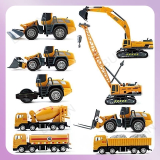 Đồ chơi xe công trình làm bằng nhựa dành cho bé