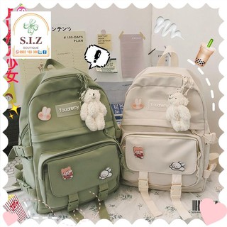 [HOT TREND 2021] Balo Nữ Kèm Gấu Dễ Thương Mẫu Mới