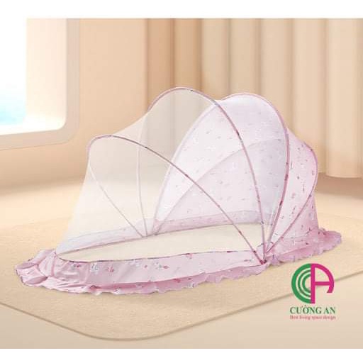 MÀN/MÙNG CHỤP THÔNG MINH CHỐNG MUỖI,CÔN TRÙNG AN TOÀN CHO BÉ