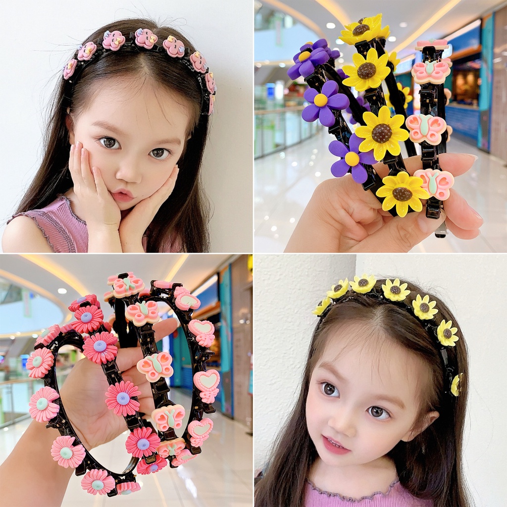 Cài Tóc Chống Trượt Họa Tiết Hoạt Hình Phong Cách Hàn Quốc Dành Cho Bé Gái MIHANA