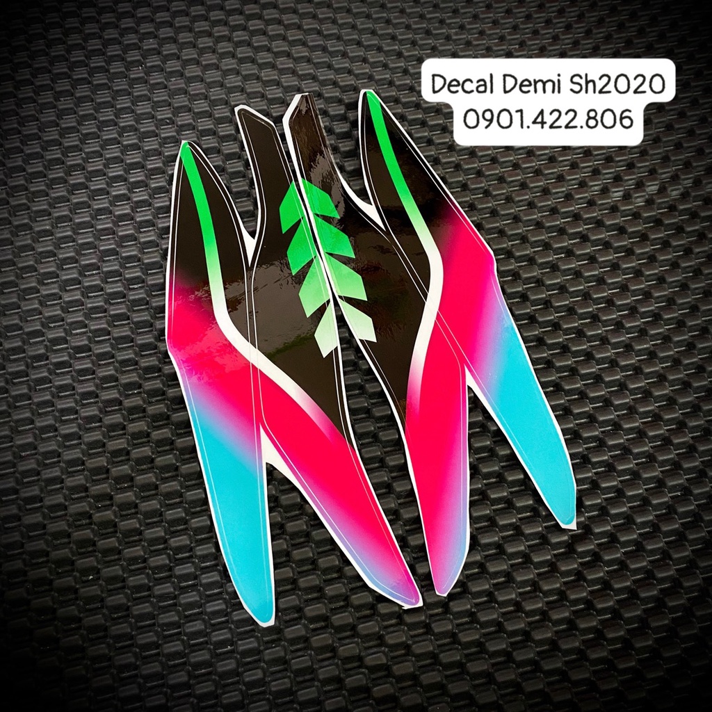 Tem Decal dán đèn demi xe Sh 2020