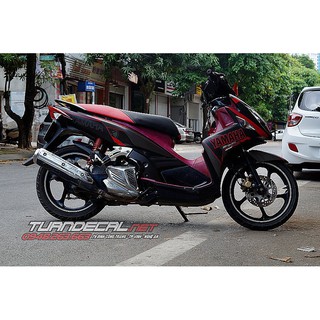 Tem Trùm Nouvo Lx đỏ đen