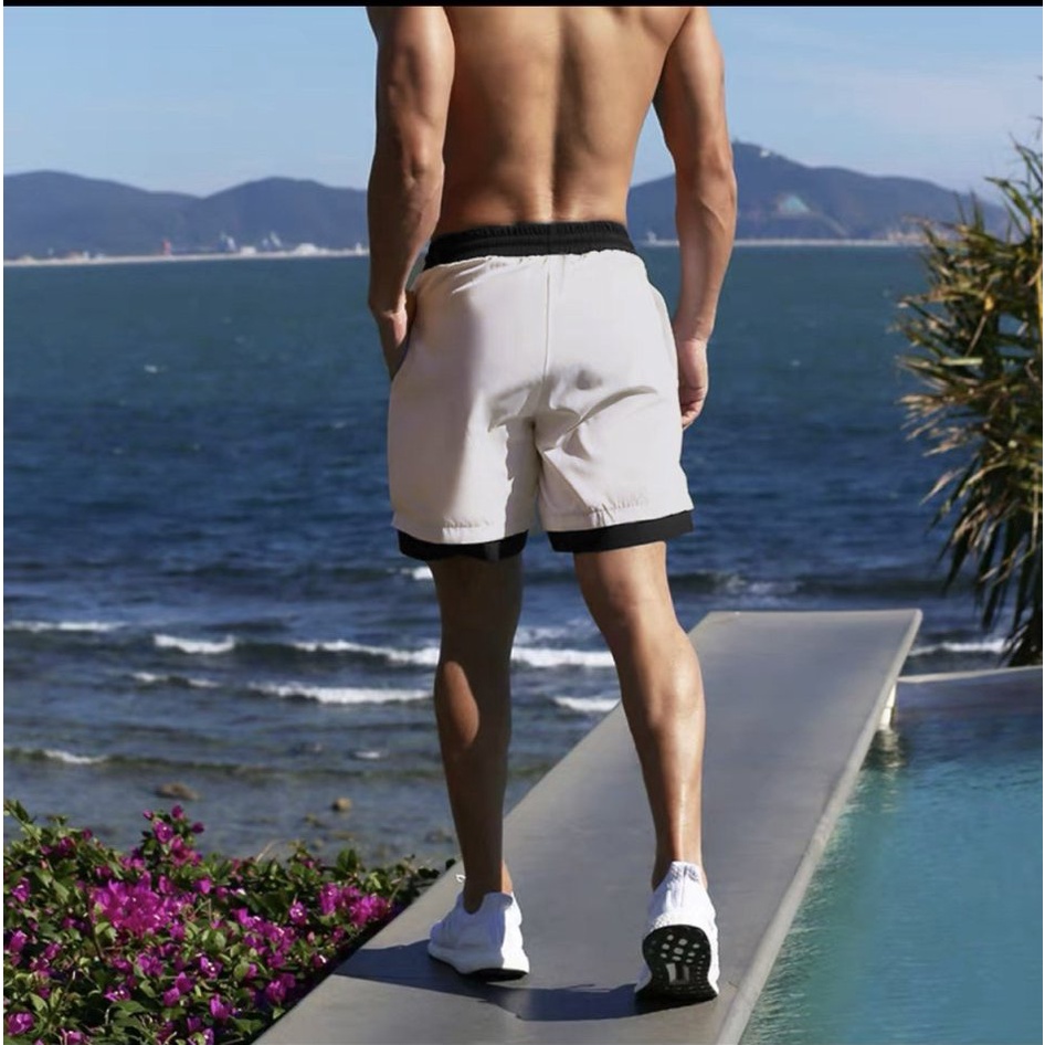 Quần Short thun SIXPACK CVC - Giá sỉ Unisex