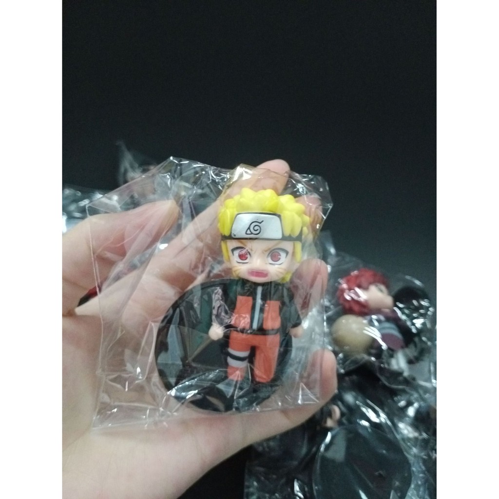 Mô hình naruto các nhân vật itachi, hinata, sasuke, kakashi... cao 7cm