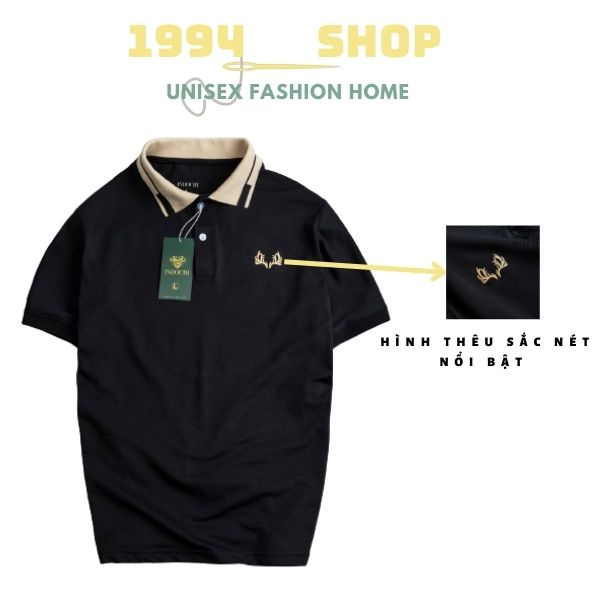 Áo Polo Nam, Áo polo Sừng Hươu Cao Cấp Trẻ Trung vải Cotton da cá sấu thoáng khí thoải mái từ 1994-Shop