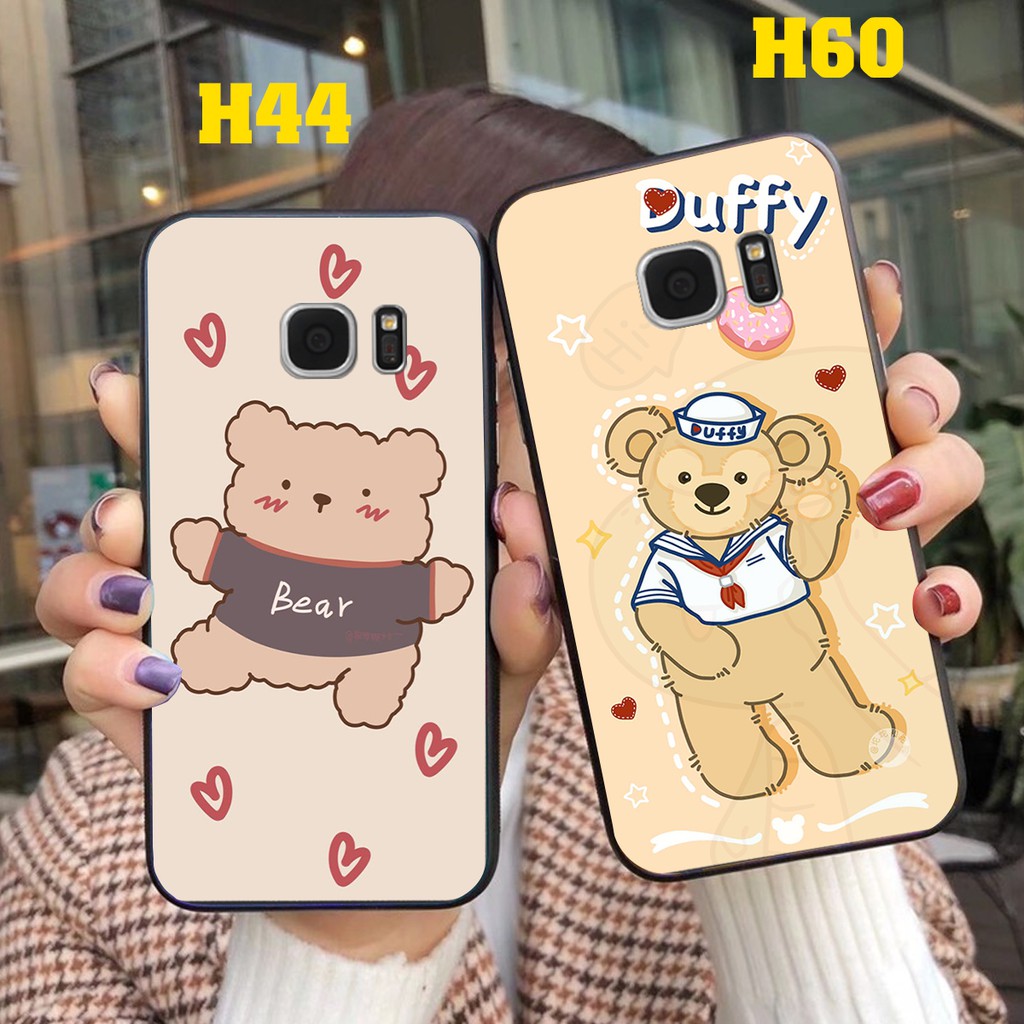 [FREESHIP 50K] Ốp Samsung Note 5 - S6 - S6 Edge - S7 - S7 Edge In hình Gấu Siêu Cute