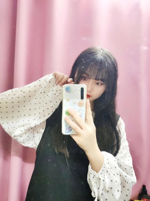 Áo hoa yếm đen (oder) | BigBuy360 - bigbuy360.vn