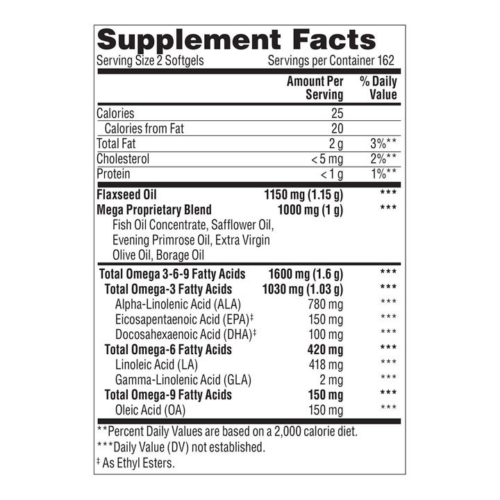 [Mã FMCG100K - 10% đơn 500K] Thực Phẩm Bảo Vệ Sức Khỏe Member's Mark Omega 3-6-9 325 Viên | BigBuy360 - bigbuy360.vn