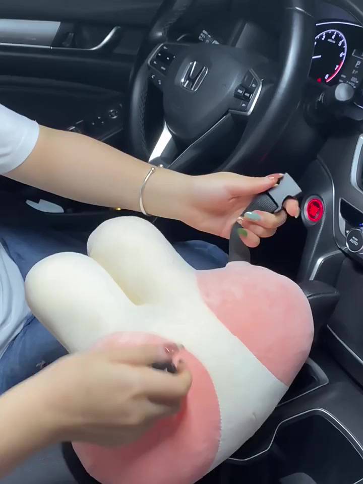 Set Tựa Eo Gối Cổ Trên Xe Ô Tô Thỏ Má Hồng Dễ Thương - Tựa cổ Trên xe Hơi | BigBuy360 - bigbuy360.vn